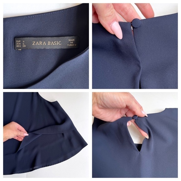 Zara Double Layer Crop Top - Picture 11 of 11